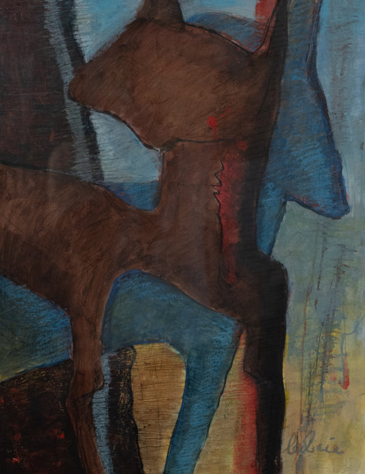 146. Dierendans (1987-50x65)