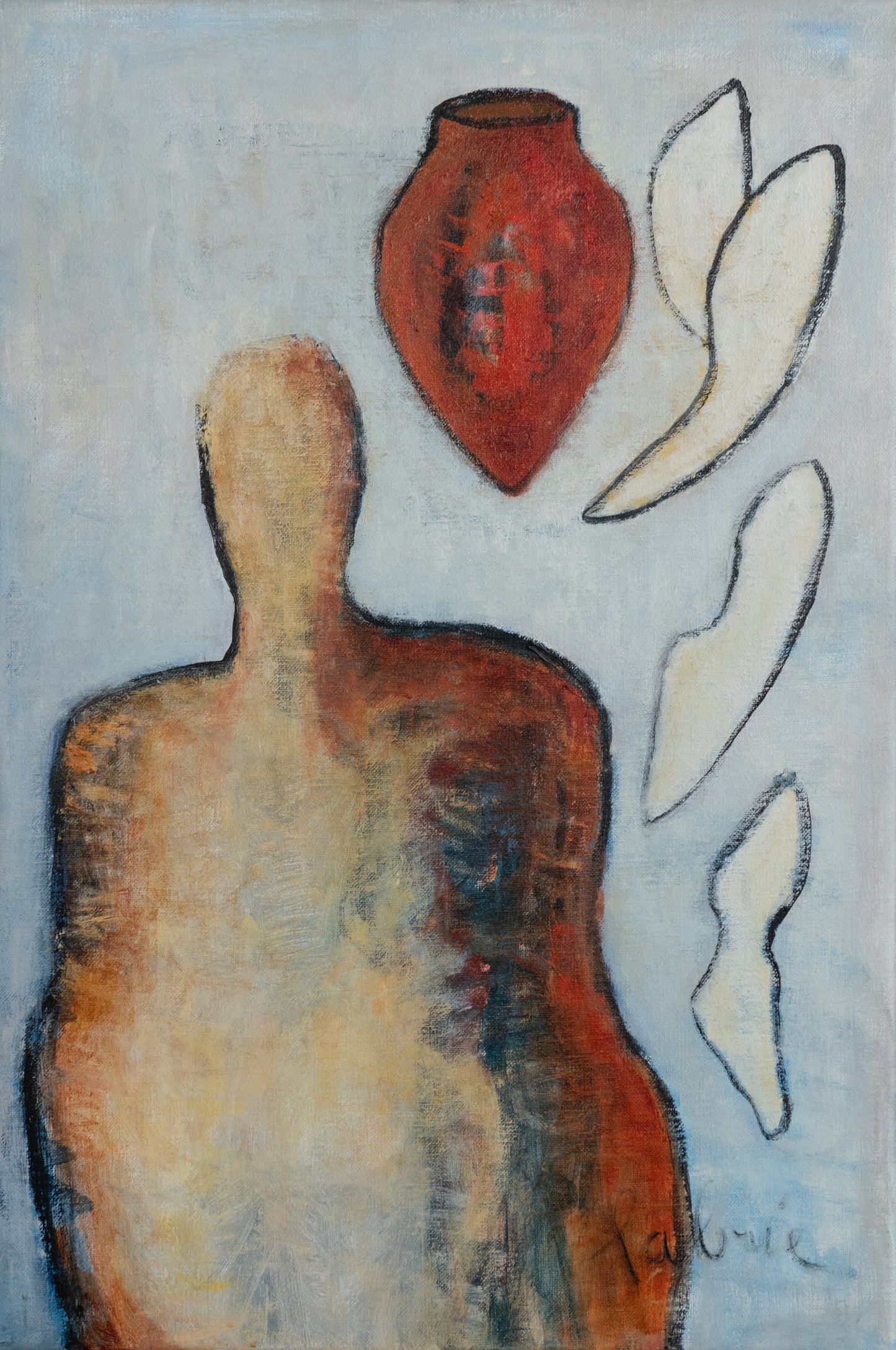 92. De Oude Vrouw (1996-50x70)